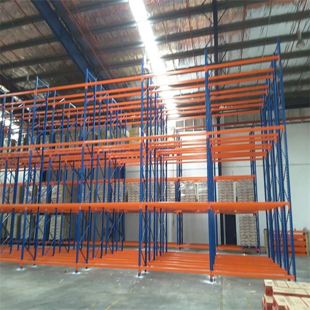 Adjustable Metal Double Deep Pallet Racking for Warehouse Storage