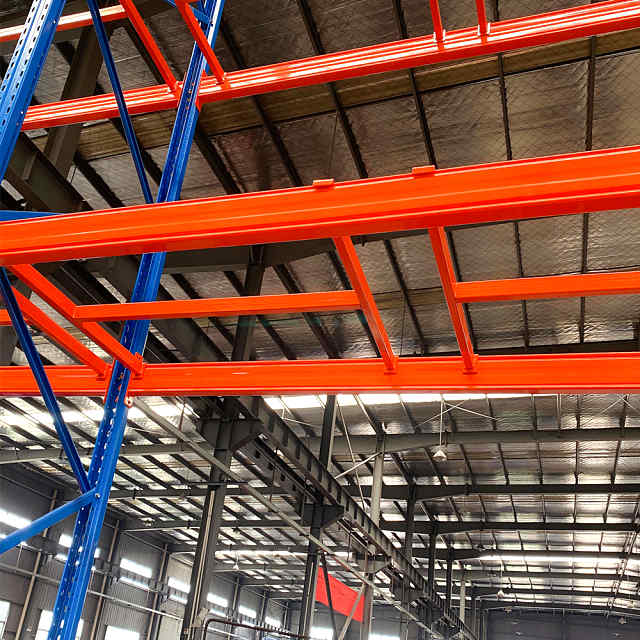Warehouse Electrical Mobile Rack for Pallet Storage with Floor Rail