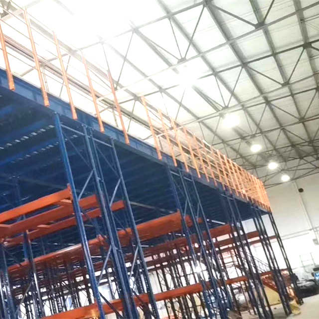 Customized Heavy Duty Multi Level Warehouse Storage Steel Mezzanine Floors
