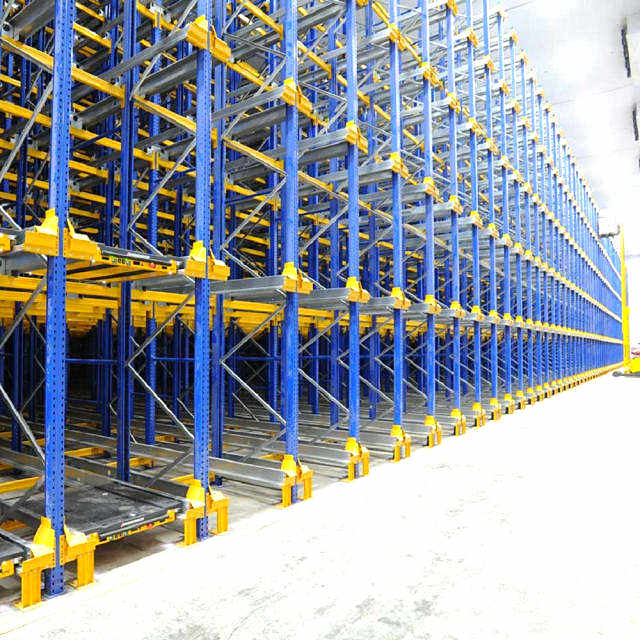Industrial Warehouse Storage Durable Radio Car Shuttle Steel Pallet Rack