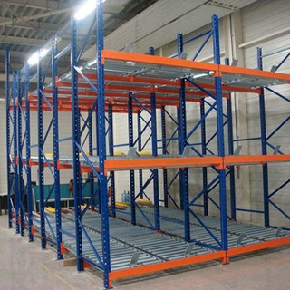 Heavy Duty Corrosion Protection Gravity Flow Pallet Rack for Storage