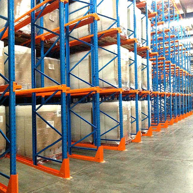 metal Drive-In Pallet Racking for warehouse
