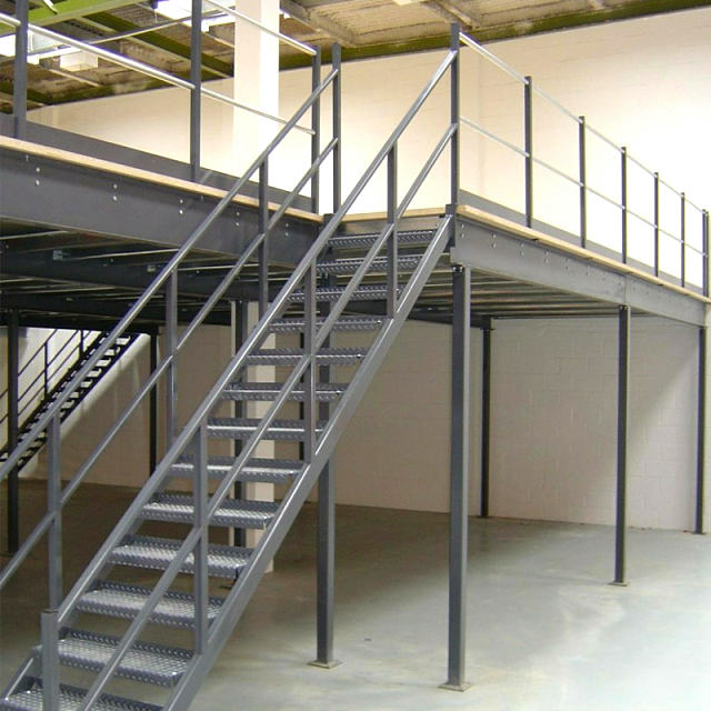 Warehouse Mezzanine Floor System Multi-level Rack Steel Platform