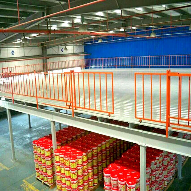 Durable Anti-rust Structure Steel Platform Supported by Metal Column