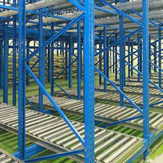 High Destiny Corrosion Protection Gravity Flow Pallet Rack for Industrial