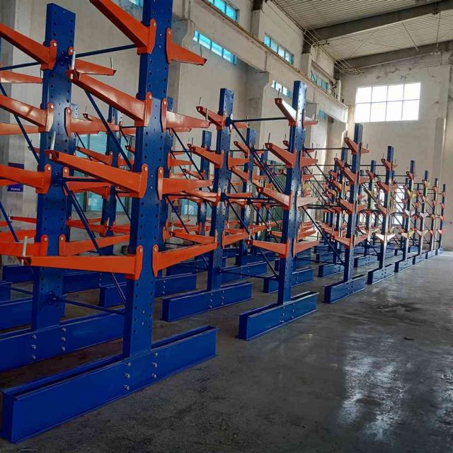 CE Certificated Heavy Duty Metal Double Sided Cantilever Rack